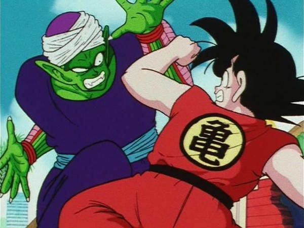 video Goku contra Piccolo